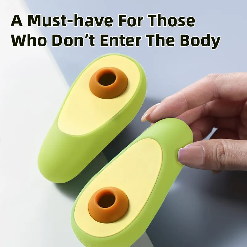 Avocado Clit Sucker Vibrator