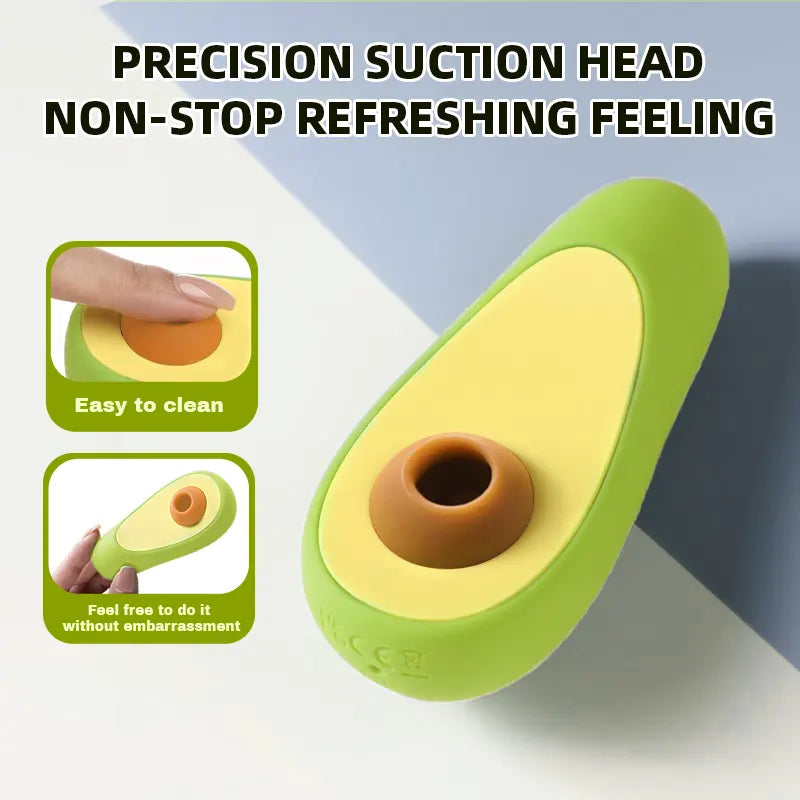 Avocado Clit Sucker Vibrator