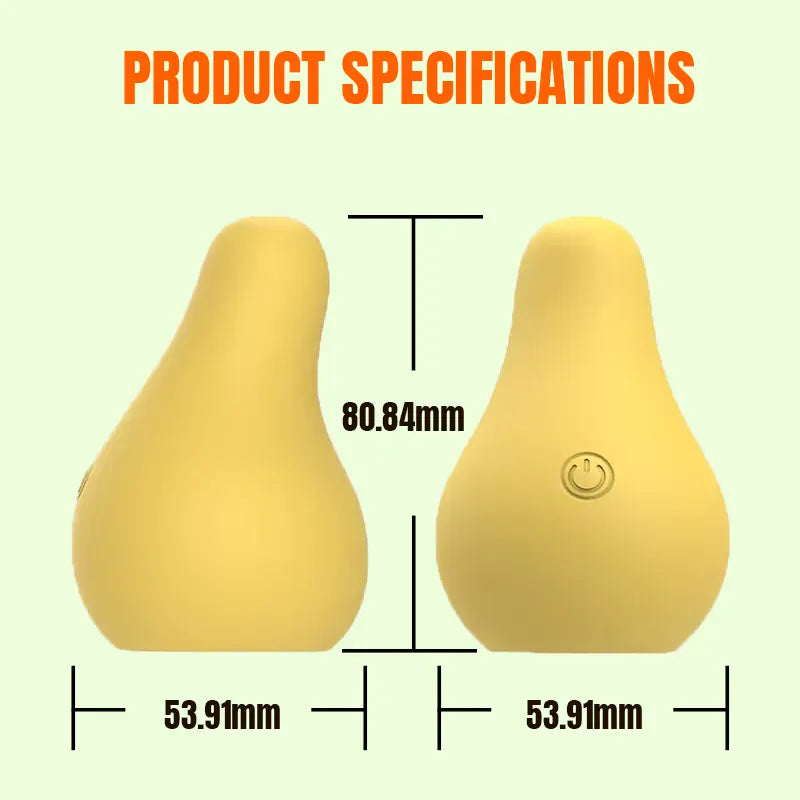 Pear Vibrator for Clitoral Stimulation