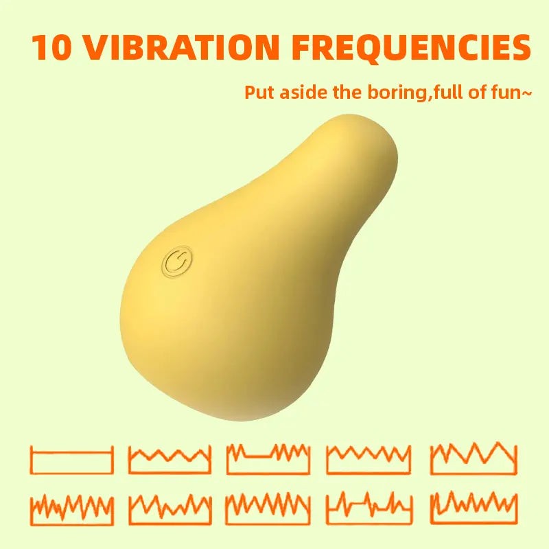 Pear Vibrator for Clitoral Stimulation