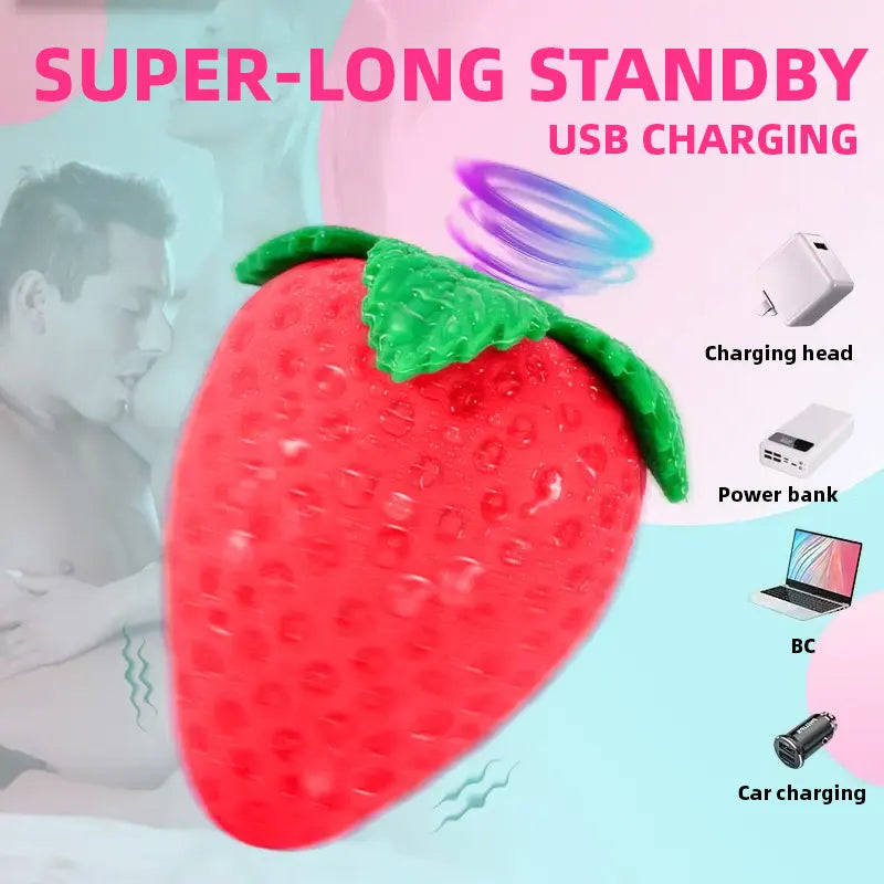 Strawberry Clit Tease Vibrator