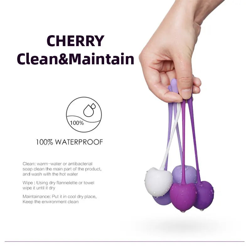 Cherry Kegel Strength Training Balls