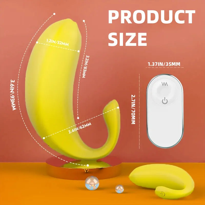 Love Banana Remote Vibrator