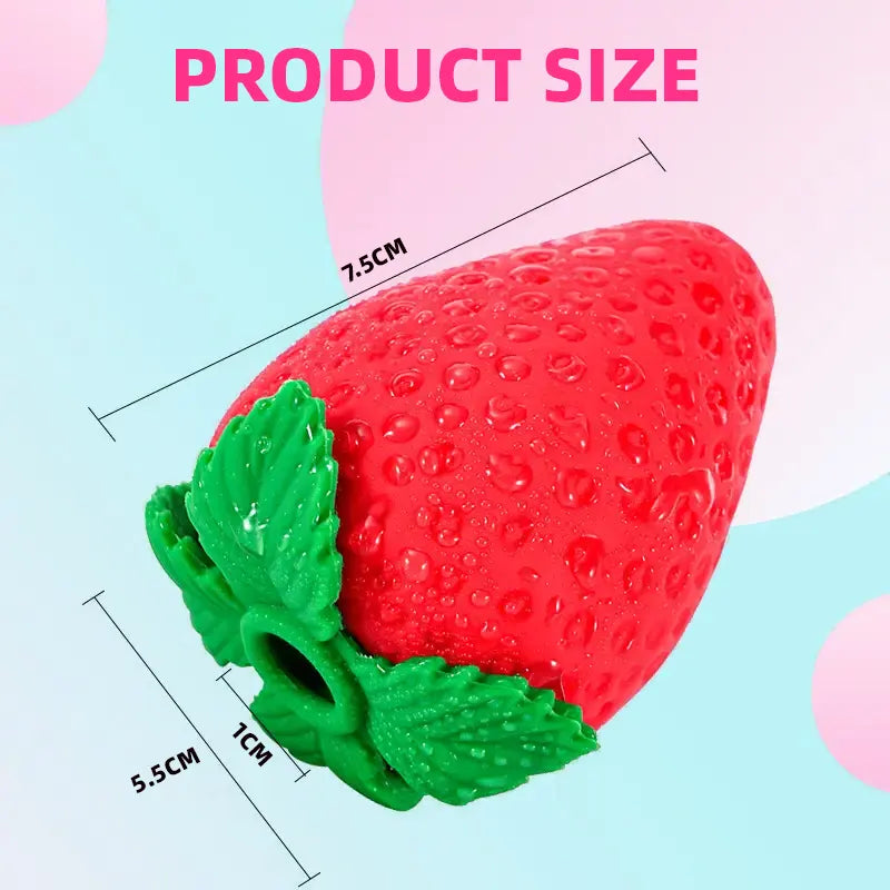 Strawberry Clit Tease Vibrator